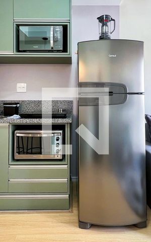 Apartamento para alugar com 27m², 1 quarto e sem vaga Apartamento para alugar com 27m², 1 quarto e sem vagaCozinha