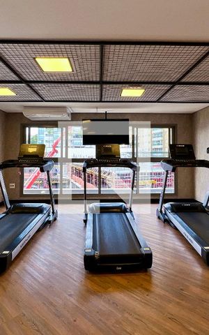 Apartamento para alugar com 27m², 1 quarto e sem vaga Apartamento para alugar com 27m², 1 quarto e sem vagaAcademia