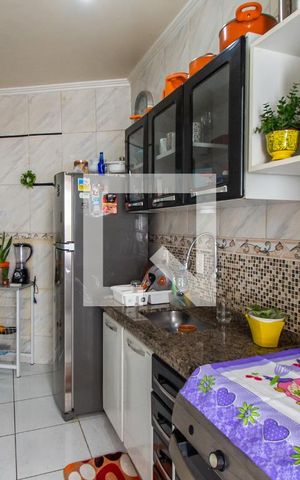Apartamento à venda com 50m², 1 quarto e sem vaga Apartamento à venda com 50m², 1 quarto e sem vagaCozinha e Área de Serviço
