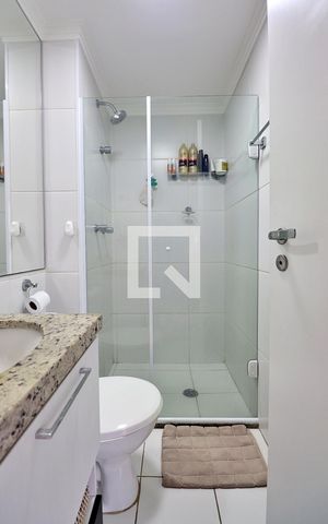 Apartamento à venda com 66m², 2 quartos e 2 vagasBanheiro Social
