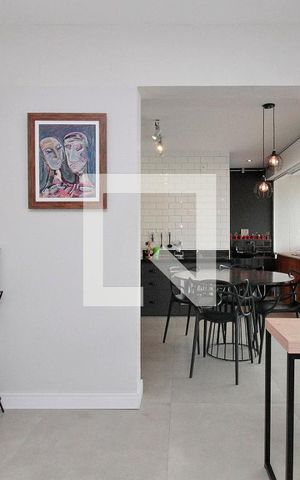 Apartamento para alugar com 73m², 1 quarto e 2 vagasSala