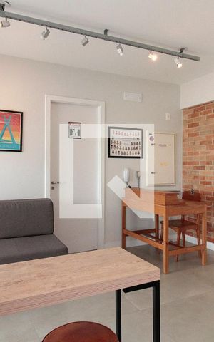 Apartamento para alugar com 73m², 1 quarto e 2 vagasSala