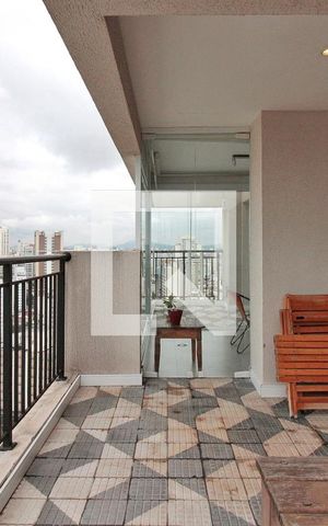 Apartamento para alugar com 73m², 1 quarto e 2 vagasVaranda
