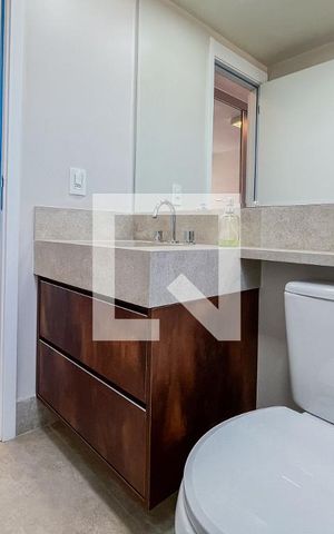 Apartamento para alugar com 92m², 2 quartos e 2 vagasBanheiro do Quarto 2
