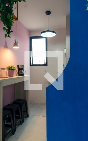 Apartamento à venda com 34m², 2 quartos e 1 vaga Apartamento à venda com 34m², 2 quartos e 1 vagaCozinha e Área de Serviço