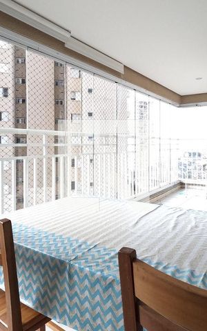 Apartamento à venda com 92m², 3 quartos e 2 vagasVaranda