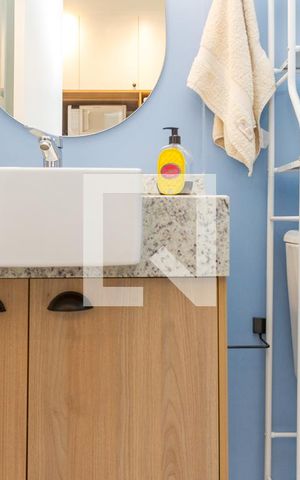 Studio à venda com 22m², 1 quarto e sem vaga Studio à venda com 22m², 1 quarto e sem vagaBanheiro