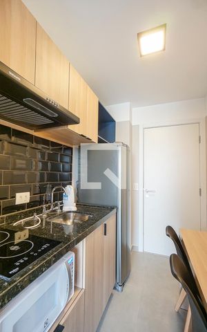 Studio à venda com 26m², 1 quarto e sem vaga Studio à venda com 26m², 1 quarto e sem vagaCozinha