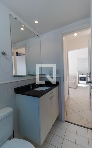 Apartamento para alugar com 62m², 1 quarto e 1 vaga Apartamento para alugar com 62m², 1 quarto e 1 vagaBanheiro