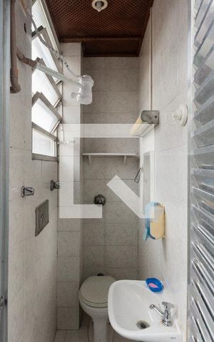Apartamento à venda com 89m², 2 quartos e sem vagaBanheiro de Serviço