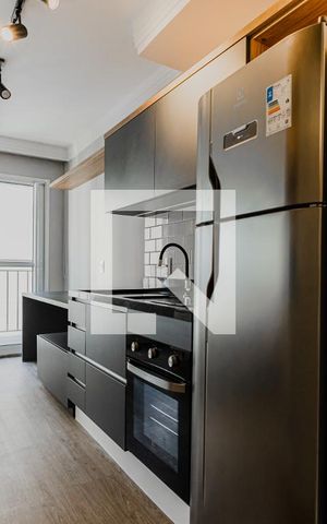 Studio para alugar com 25m², 1 quarto e sem vaga Studio para alugar com 25m², 1 quarto e sem vagaCozinha