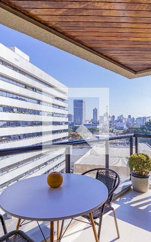Apartamento para alugar com 52m², 1 quarto e 1 vaga Apartamento para alugar com 52m², 1 quarto e 1 vagaSacada