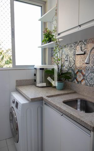 Apartamento para alugar com 54m², 2 quartos e 2 vagas Apartamento para alugar com 54m², 2 quartos e 2 vagasÁrea de Serviço