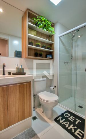 Apartamento à venda com 68m², 2 quartos e 2 vagasBanheiro