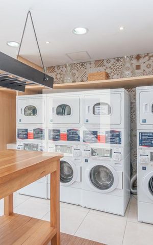 Apartamento para alugar com 42m², 1 quarto e 1 vaga Apartamento para alugar com 42m², 1 quarto e 1 vagaLavanderia