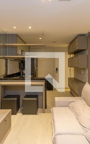 Apartamento para alugar com 42m², 1 quarto e 1 vaga Apartamento para alugar com 42m², 1 quarto e 1 vagaStudio