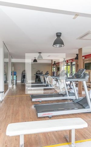 Apartamento para alugar com 42m², 1 quarto e 1 vaga Apartamento para alugar com 42m², 1 quarto e 1 vagaAcademia