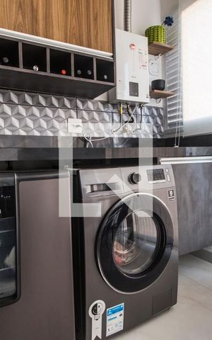 Apartamento à venda com 54m², 1 quarto e 2 vagasÁrea de Serviço