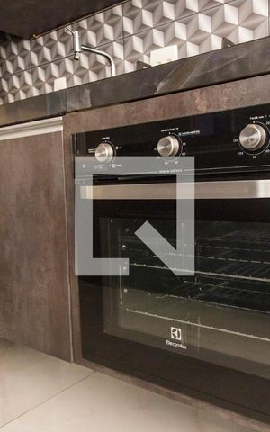 Apartamento à venda com 54m², 1 quarto e 2 vagasDetalhe cozinha