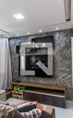 Apartamento à venda com 54m², 1 quarto e 2 vagasDetalhe Sala