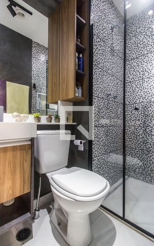 Apartamento à venda com 54m², 1 quarto e 2 vagasBanheiro