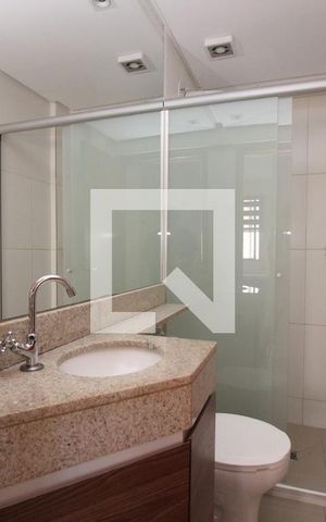 Apartamento para alugar com 62m², 2 quartos e 2 vagasBanheiro Social