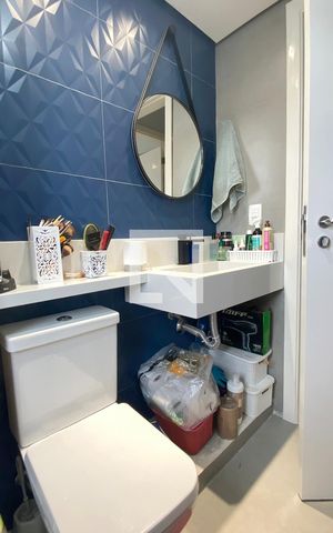Apartamento para alugar com 72m², 2 quartos e 2 vagasBanheiro Social