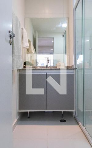 Studio para alugar com 27m², 1 quarto e sem vagaBanheiro