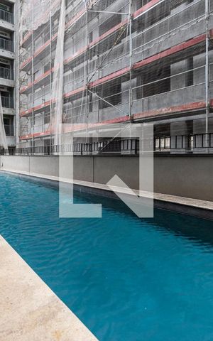 Studio para alugar com 28m², 1 quarto e 1 vagaPiscina