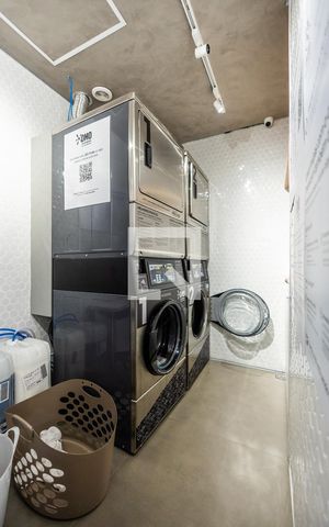 Studio para alugar com 28m², 1 quarto e 1 vagaLavanderia