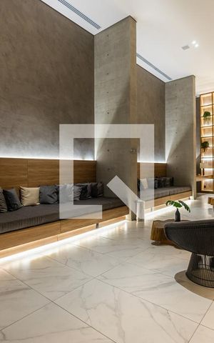 Studio para alugar com 28m², 1 quarto e 1 vagaHall social