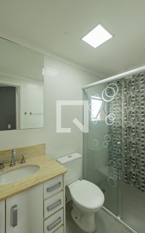Apartamento para alugar com 62m², 2 quartos e 1 vaga Apartamento para alugar com 62m², 2 quartos e 1 vagaBanheiro Social