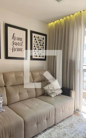 Apartamento para alugar com 55m², 2 quartos e 1 vagaSala