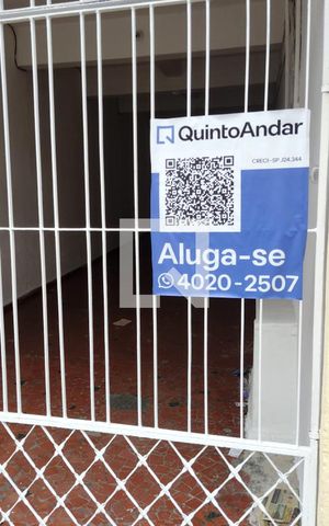 Casa para alugar com 60m², 1 quarto e 2 vagas Casa para alugar com 60m², 1 quarto e 2 vagasPlaca