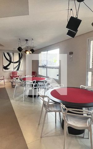Studio para alugar com 28m², 1 quarto e sem vagaÁrea comum - Salão de festas