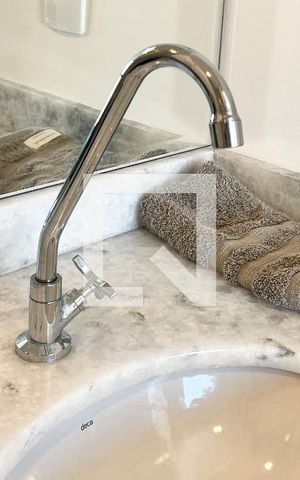 Apartamento para alugar com 27m², 1 quarto e sem vagaBanheiro da Suíte
