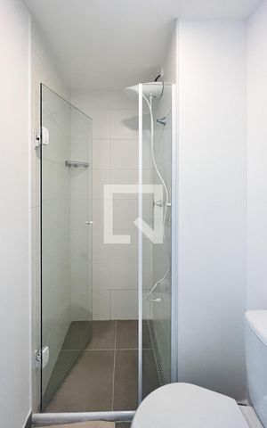 Apartamento para alugar com 27m², 1 quarto e sem vagaBanheiro da Suíte