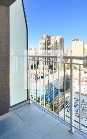 Apartamento para alugar com 27m², 1 quarto e sem vagaSacada