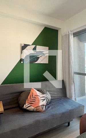 Apartamento para alugar com 27m², 1 quarto e sem vagaSala