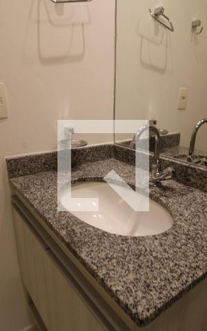 Apartamento para alugar com 67m², 2 quartos e 1 vagaPia banheiro da suíte