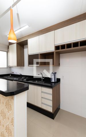 Apartamento à venda com 54m², 2 quartos e 1 vagaCozinha e Área de Serviço