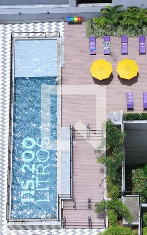 Studio para alugar com 45m², 1 quarto e 1 vagaÁrea comum - Piscina
