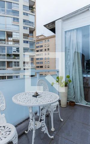 Apartamento à venda com 32m², 1 quarto e sem vagaVaranda da Sala