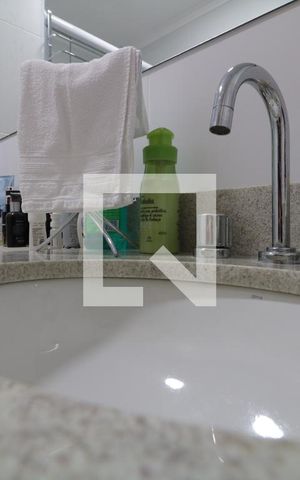 Apartamento à venda com 59m², 2 quartos e 1 vagaBanheiro Social -pia