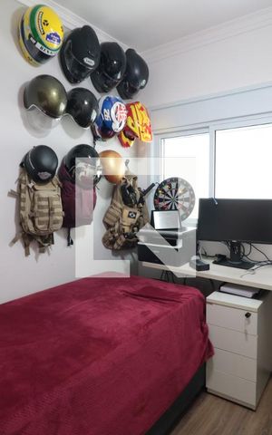 Apartamento à venda com 59m², 2 quartos e 1 vagaQuarto 