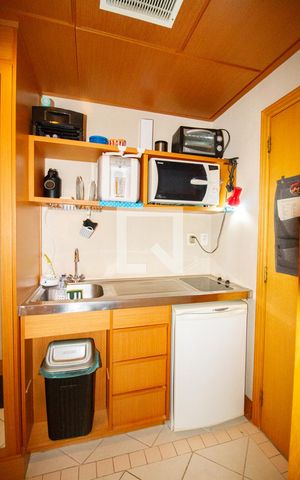 Studio à venda com 35m², 1 quarto e 1 vagaCozinha