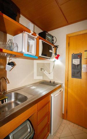 Studio à venda com 35m², 1 quarto e 1 vagaCozinha