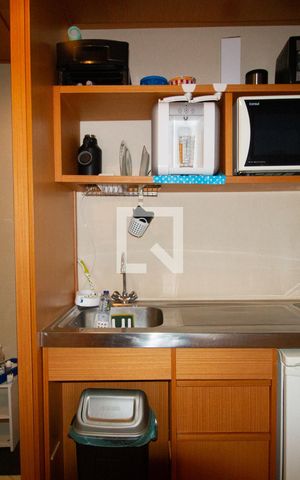 Studio à venda com 35m², 1 quarto e 1 vagaCozinha