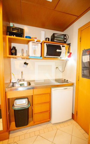 Studio à venda com 35m², 1 quarto e 1 vagaCozinha