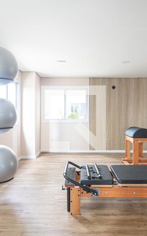 Apartamento para alugar com 48m², 2 quartos e 1 vaga Apartamento para alugar com 48m², 2 quartos e 1 vagaÁrea comum - Pilates